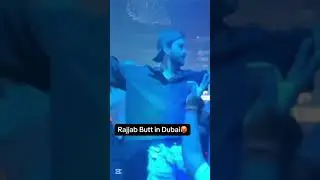 Rajab butt enjoying in Dubai #rajabshorts #rajabislive