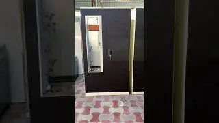 Dressing door almari design with mirror #godrej #furniture #furniture #shorts