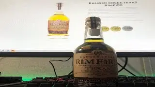 Ranger Creek rim fire Mesquite smoked Texas single malt whiskey