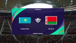 Kazakhstan vs Belarus (22/09/2022) UEFA Nations League PES 2021