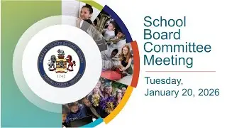 1/20/2026 - FCPS School Board Governance Committee Meeting