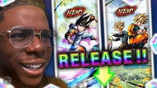 Can I Summon New 40th Anniversary Goku & Gohan In 18,000 Chrono Crystals?! (Dragon Ball Legends)