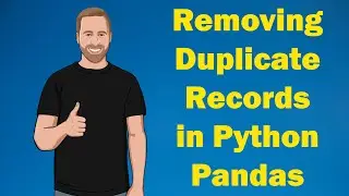 Removing Duplicate Records in Python Pandas