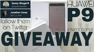 Huawei P9 International Giveaway by superscientific and OT_4_Tech