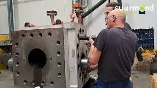 Overhaul of a polymer booster pump