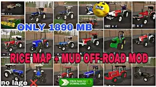 FS 23 RICE MAP MUD MOD DOWNLOAD // INDIAN TRACTORS #fs23mods