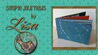 Tropical-themed junk journal