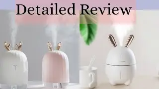 Cute Rabbit Humidifier Air Purifier Review Urdu and hindi || Beauty clap's