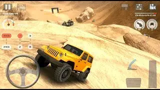4x4 Off Road Drive Desert #4 - Orange Jeep Driving - Android Gameplay FHD
