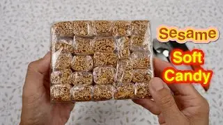 Sesame Soft Candy &ndash; Sweet, Nutty, Chewy & Addictive! | Asian Snack Showcase