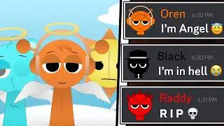 Sprunki Reacts to Sprunki The Angels of Heaven.. | Did All The Sprunkies Make It To Heaven?