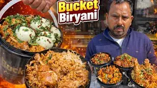 अब Bihar में खायें सिर्फ Rs199 मे पूरी बाल्टी भर कर Chicken Mutton Biryani|Hyderabadi Bucket Biryani