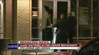 Smash-and-grab at 2 restaurants in Denver
