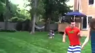 Liam cha cha slides!