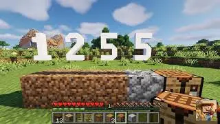 Minecraft RTX Realastic Numbers to appea  #minecraft #shorts #cartoon