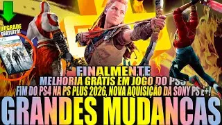 SONY Far&aacute; GRANDE MUDAN&Ccedil;A na PS PLUS a partir de Janeiro de 2026! Melhoria GR&Aacute;TIS PS5 e Intergalactic
