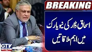 Deputy PM Ishaq Dar Important Meetings in New York | Pakistan New York Relations | Breaking News