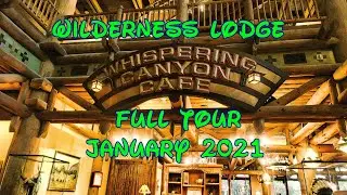 Disney's Fort Wilderness Lodge 2021 FULL TOUR - Breakfast at Whispering Canyon- Room Refurbishments