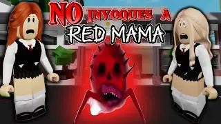 NO INVOQUES A RED MAMA EN TU ESCUELA, HISTORIA DE TERROR EN  ROBLOX (BROOKHAVEN🏡) | LAS NIEVECITAS