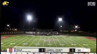 Troup vs. Central Carroll 10/26/18 W 49-27