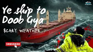 Ship Almost Sank in Atlantic Storm 😱🌊 | Real Life at Sea | DAY 79/150