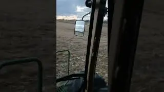 Seeding rye and Shelling corn in the  same field! #cornfarming #covercrop