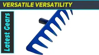 8 Teeth Mini Garden Rake Head - The Best Tool for Kids Gardening