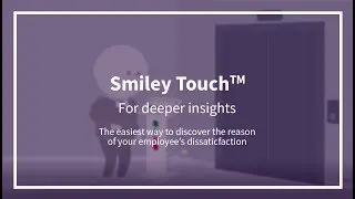 HappyOrNot Smiley Touch&trade; - For deeper insights in employee satisfaction