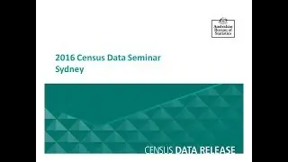 Sydney Census Data Seminar