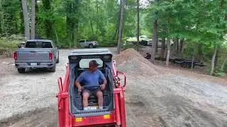 Takeuchi TL6 Grading and Site Prep