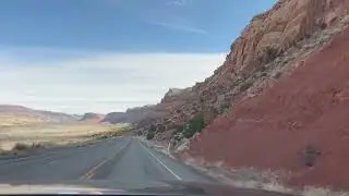 Comb Ridge from Bicentennial Highway 95 in Utah in the American Southwest