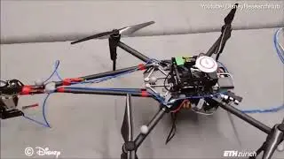 Autonomous graffiti drone armed with a spray gun can decorate walls by ITSELF