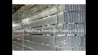 Galvanized Rectangular Steel Tubing