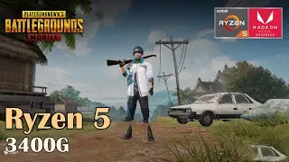 PUBG Mobile ( Gameloop ) | Ryzen 5 3400G ( NO GPU ) Benchmark