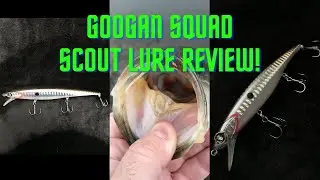 Testing the Googan Squad Scout Jerkbait! It Rocks!!