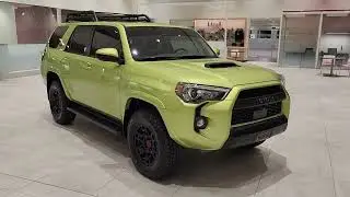 2022 Lime Rush Toyota 4Runner TRD Pro