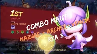META TERKUAT - COMBO MAGIC CHESS TERBARU 2022 | NATURE + ARCHER  + VENOM | RYA 3
