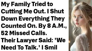 My Family Tried to Cut Me Out, So I Shut Down Everything They Counted On