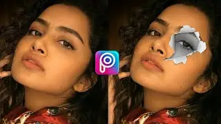 Sad Eye Photo Editing Tutorial | Photo Editing | PicsArt Editing Tutorials | Anupamaparameswaran