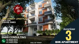 Luxurious 3BHK Apartment by BNRR Consulting - +91 99000 25627, +91-99003 87001, +91-80504 05151