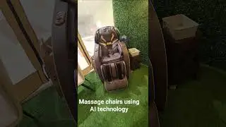 Massage chairs using AI technology