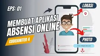 Eps: 1 install Codeigniter4 | Aplikasi Presensi Pegawai Radius Lokasi Dan Photo Absen