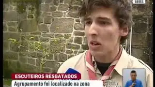 Vinte e quatro escuteiros foram resgatados no Gerês