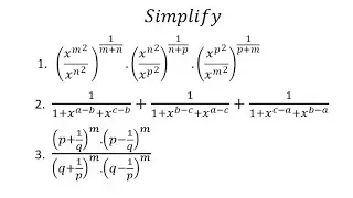 Simplify | Math problem | Class 9 math solution | Problem#3 | SBK Concept