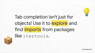 IPython's Interactive Exploration Toolkit: Tab, Search, Discover: