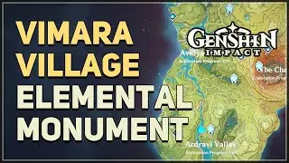 Vimara Village Dendro Elemental Monument Puzzle Genshin Impact