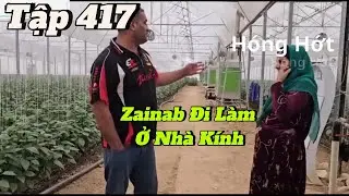 | Zainab - Tập 417 |  Zainab Đi Làm Ở Vườn Ươm Kiếm Tiền Nuôi 5 Con