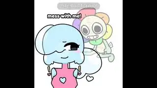Mess with mee~ not my idea! Flowerpop ♡♡ #dandysworld #flowerpop #animation #tweening