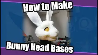How To Make A Bunny Foam Base For Fursuits + Template/Pattern  | Fursuit Tutorial