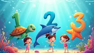 Learn Numbers with Sea Creatures | Counting Song 1&ndash;10/Counting 1 to 10 Under the Sea